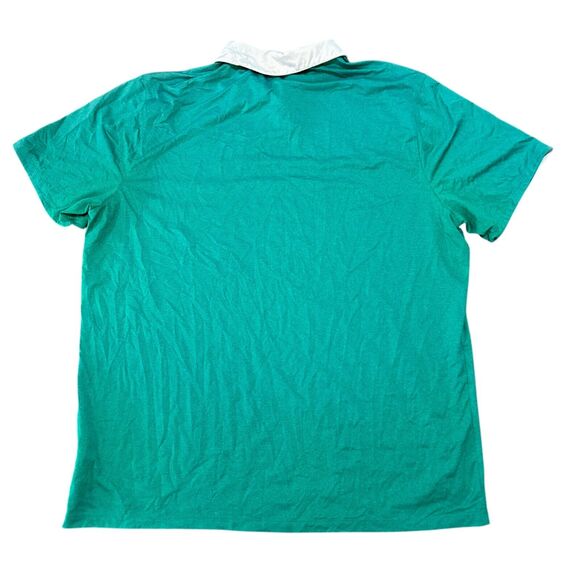 Nike Golf Polo 2XL Men's Green Standard Fit Dri Fit Short Sleeve Athletic‎ Shirt - Picture 10 of 10